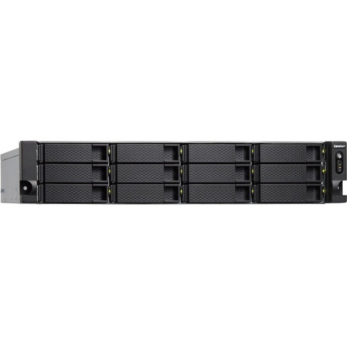 QNAP TS-1886XU-RP-D1602-4G SAN/NAS Storage System - Intel Xeon D-1602 Dual-core (2 Core) 2.50 GHz - 12 x HDD Supported - 0 x HDD - 18 (Fleet Network)