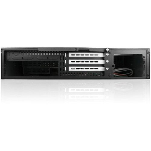 iStarUSA D Storm Rackmount Server Case With Black SEA Bezel And HDD Hot Swap Rack Zinc-coated Steel Rack-mountable D-200SEA-BK-T7SA