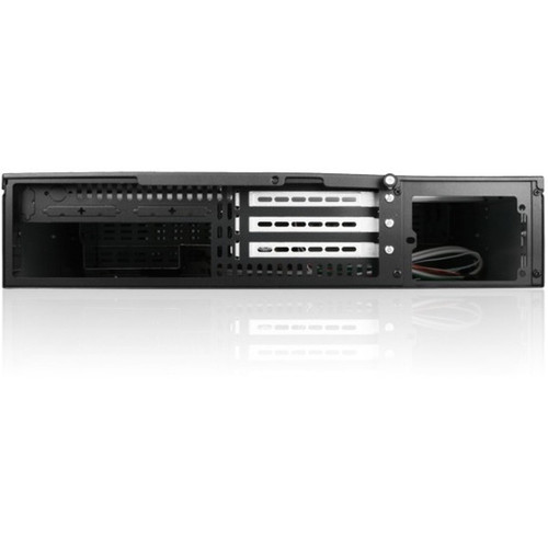 iStarUSA D Storm Rackmount Chassis With Blue SEA Bezel And HDD SSD Converter SECC Aluminum Alloy Rack-mountable HDD/SSD D-200SEA-BL-HDD2535
