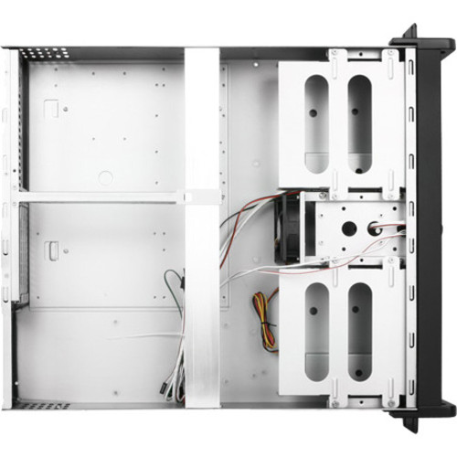 iStarUSA D Storm Rackmount Server Case With Red SEA Bezel SECC Aluminum Alloy Zinc-coated Finish Rack-mountable D-200SEA-RD-RAIL24