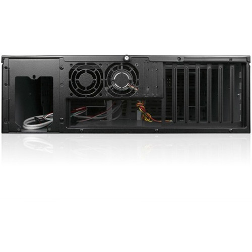 iStarUSA D Storm Rackmount Chassis With Silver SEA Bezel And HDD SSD Converter Versatile Drive Support SECC Aluminum D-300SEA-SL-HDD2535