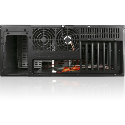 iStarUSA D Storm Rackmount Server Case With Silver SEA Bezel And HDD SSD Converter For Flexible Drive Options Front Access In SECC D-400SEA-SL-HDD2535