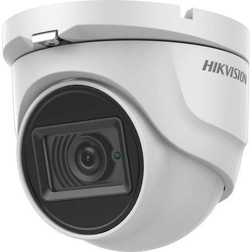 Hikvision Turbo HD DS-2CE76U1T-ITMF 8.3 Megapixel HD Surveillance Camera - Monochrome - Turret - 98.43 ft (30 m) - 3840 x 2160 Fixed - (Fleet Network)