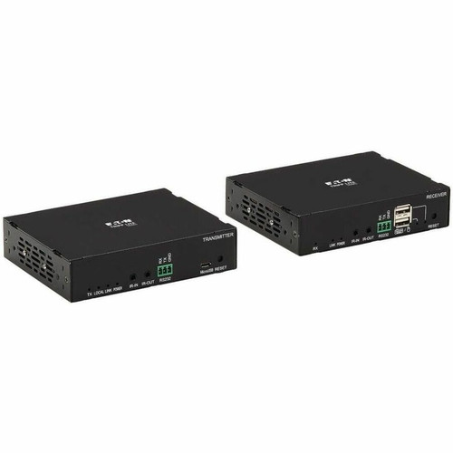 Tripp Lite by Eaton B127E-1A1-HH Video Extender Transmitter/Receiver - 2 Input Device - 1 Output Device - 328 ft (99974.40 mm) Range - (Fleet Network)