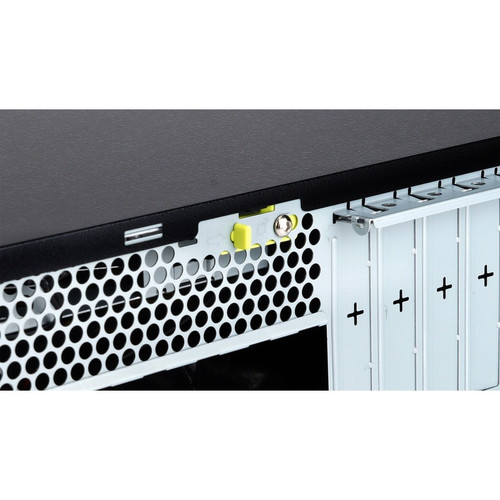 In Win CK709 Slim Tower Computer Case Black Steel Compact Design Includes Power Supply Micro ATX And Mini ITX Support CK709.FF300TB3