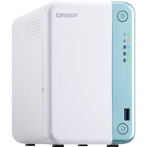 QNAP TS Home And Small Office NAS With Intel Celeron Dual Core 2 0 GHz For Reliable Personal Cloud Media Storage TS-251D-2G-US
