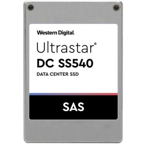 WD Ultrastar DC SS540 WUSTVA138BSS205 3.84 TB Solid State Drive - 2.5" Internal - SAS (12Gb/s SAS) - Server, Storage System Device - 1 (0B42576)