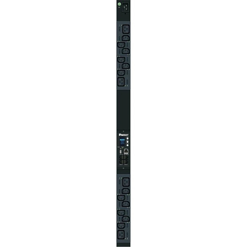 Panduit SmartZone G5 Intelligent 16-Outlets PDU - Monitored - NEMA L6-20P - 12 x IEC 60320 C13, 4 x IEC 60320 C19 - 208 V AC - Network (Fleet Network)