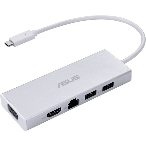 Asus OS200 Docking Station - for Notebook/Desktop PC - USB Type C - 3 x USB Ports - 2 x USB 3.0 - USB Type-C - Network (RJ-45) - HDMI (Fleet Network)