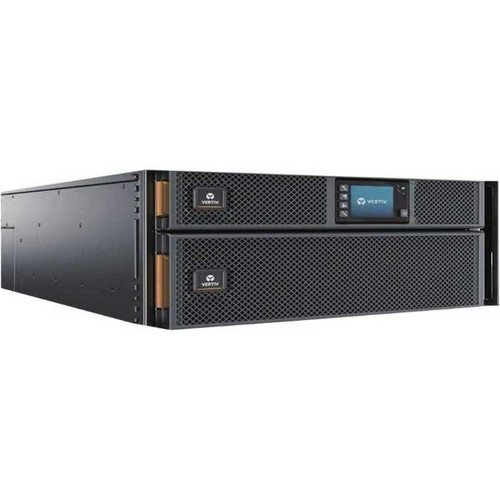 Vertiv Liebert GXT5 UPS - 6kVA/6kW 230V | Online Rack Tower Energy Star - Double Conversion | 5U | Built-in RDU101 Card| Color/Graphic (Fleet Network)
