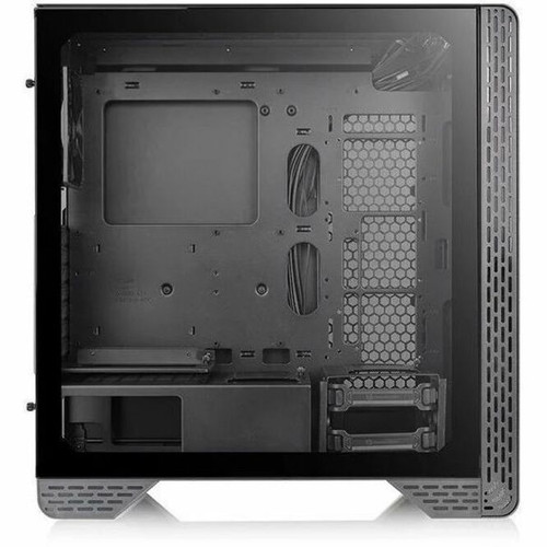 Thermaltake S300 Tempered Glass Mid-Tower Chassis - Mid-tower - Black - Tempered Glass, SPCC, Steel, Metal - 8 x Bay - 1 x 120mm - ITX (Fleet Network)