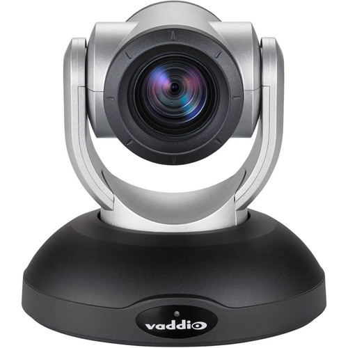 Vaddio RoboSHOT Video Conferencing Camera - 8.9 Megapixel - 60 fps - Silver, Black  - 9 Megapixel Interpolated - 3840 x 2160 Video - R (999-9950-100)