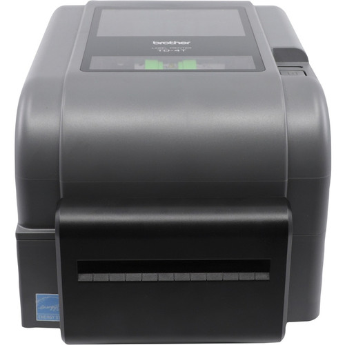 Brother TD4520TNC Desktop Direct Thermal Printer - Monochrome - Label/Receipt Print - USB - Serial - 4.16" Print Width - 5 lps Mono - (Fleet Network)