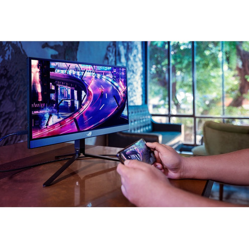 Asus ROG Strix 17.3 Inch Full HD Portable Gaming LCD Monitor 16 9 IPS Technology Switching In-plane Viewable Class X XG17AHP