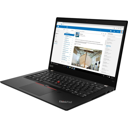 Lenovo 20UF001CUS ThinkPad X13 Gen 1 13. 3" Touchscreen Notebook - AMD Ryzen 5 4650U - 16 GB RAM - 256 GB SSD - Windows 10 Pro - Black