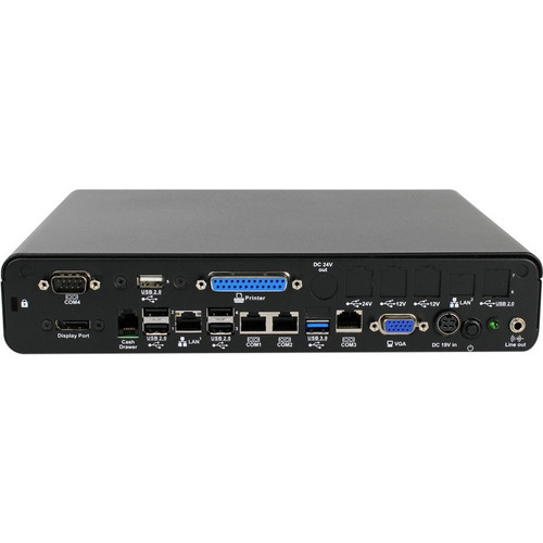 POS-X 931FL112300L33 EVO PC4 POS Computer - Celeron Quad-Core 2 GHz - 4 GB DDR3 SDRAM - 120 GB SSD - Windows 10 Pro (64-bit) - Fanless