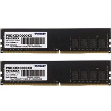 Patriot Memory Signature Line Series DDR4 64GB (2 x 32GB) 3200MHz UDIMM Dual Kit - For Desktop PC - 64 GB (2 x 32 GB) - DDR4 SDRAM - - (Fleet Network)