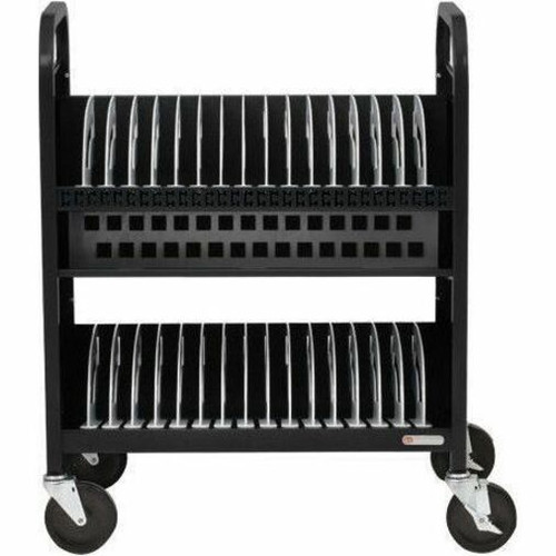 Bretford Transport Cart - TVCT30AC - 4 Casters - 5" (127 mm) Caster Size - Steel - 28.7" (728.98 mm) Width x 18" (457.20 mm) Depth x - (Fleet Network)