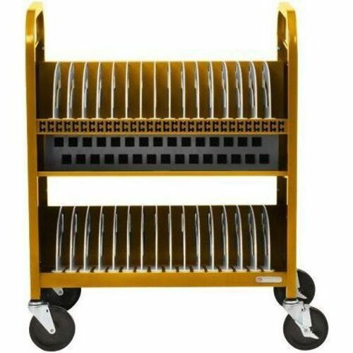 Bretford Transport Cart - TVCT30AC - 4 Casters - 5" (127 mm) Caster Size - Steel - 28.7" (728.98 mm) Width x 18" (457.20 mm) Depth x - (Fleet Network)
