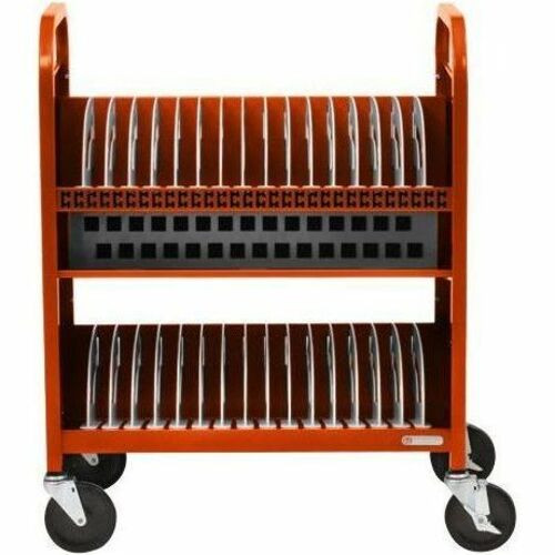 Bretford Transport Cart - TVCT30AC - 4 Casters - 5" (127 mm) Caster Size - Steel - 28.7" (728.98 mm) Width x 18" (457.20 mm) Depth x - (Fleet Network)