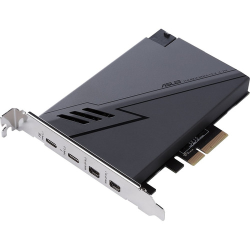 Asus ThunderboltEX 3-TR Thunderbolt/USB Adapter - PCI Express 3.0 x4 - Plug-in Card - 1 USB Port(s) - 2 Thunderbolt Port(s) (THUNDERBOLTEX 3 - TR)