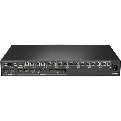 AVOCENT SCMV285DPH-400 Cybex Secure MultiViewer KVM Switch - 8 Port - 16 Computers - 4K Support - NIAP 4. 0 Certified - TAA Compliant