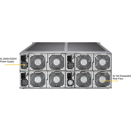 Supermicro SYS-F619P2-FT+ SuperServer Barebone System - 4U Rackmount - Dual Socket P LGA-3647 - Intel C621 Chipset - 3TB DDR4-2933 Memory Support