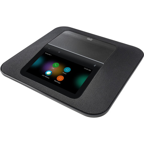 Cisco CP-ROOM-C-K9= Webex Room Phone - Corded VoIP Conference Station - Carbon Black - 1x RJ-45 PoE