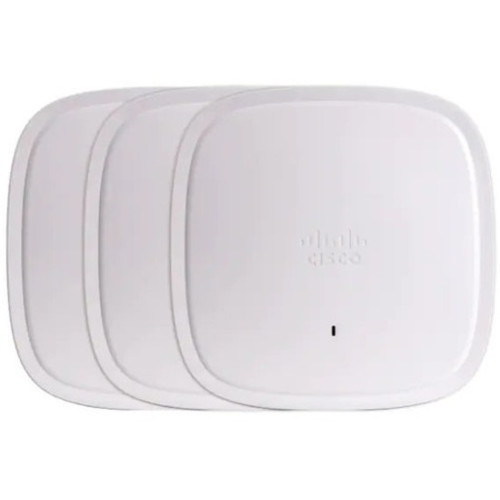 Cisco C9130AXI-EWC-T Catalyst 9130AXI Wi-Fi 6 Access Point - Dual Band 5. 38 Gbit/s - Indoor - Internal Antennas - 5GbE PoE