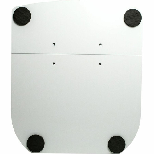 CTA Digital PAD-PSSW Premium Small Locking Floor Stand Kiosk - White - Supports Up to 8" Tablets - 50" Height