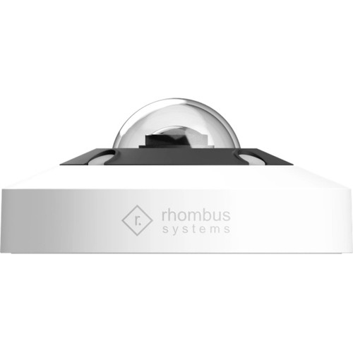 Rhombus R360 12 Megapixel Indoor/Outdoor Network Camera - Color - Dome - White  - 100 ft (30.48 m) Infrared Night Vision - 3008 x 3008 (Fleet Network)