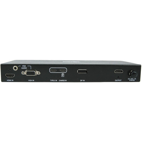 Tripp Lite series B320-4X1-MH 4-Port Multi-Format Presentation Switch - 4096 x 2160 - 4K - 3 x 1 - Display, Home Theater System, Media (B320-4X1-MH)