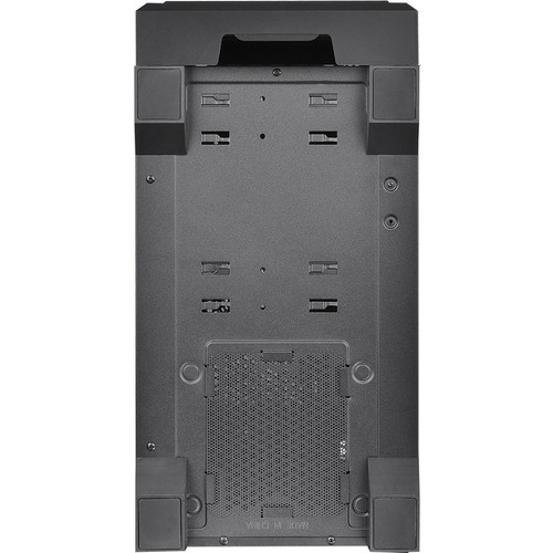 Thermaltake Versa T35 Tempered Glass RGB Mid-Tower Chassis - Mid-tower - Black - Tempered Glass, SPCC - 4 x Bay - 0 - ATX, Mini ITX, - (CA-1R7-00M1WN-00)