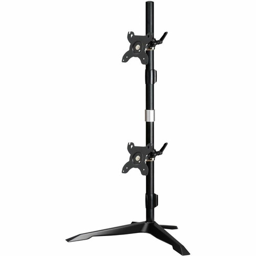 Amer Mounts Dual Monitor Stand Vertical Mount Max 32" Display - Up to 32" (812.80 mm) Screen Support - 17.64 lb (8000 g) Load Capacity (Fleet Network)