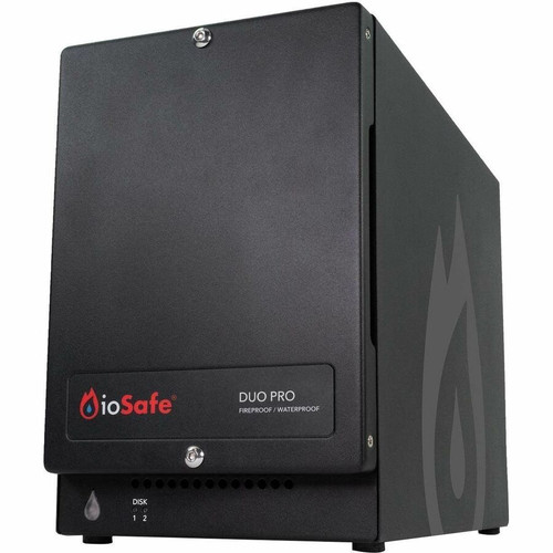 ioSafe Duo Pro DAS Storage System (2 Year DRS) - 2 x HDD Supported - 24 TB Supported HDD Capacity - 24 TB Installed HDD Capacity - ATA (Fleet Network)
