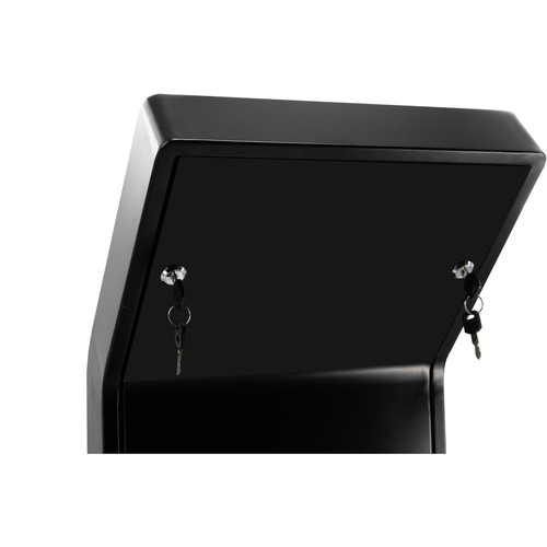 CTA Digital PAD-KSDK13 Premium Kiosk Floor Stand for 12-13" Tablets - Heavy-Duty Metal Construction with Key Lock & Cable Management