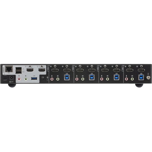 Aten CS1844 4-Port USB 3.0 4K HDMI Dual Display KVMP Switch - 4 Computers - 2 Users - 4096 x 2160