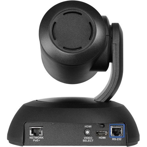 Vaddio EasyIP 8.5 Megapixel Indoor/Outdoor HD Network Camera - Color - 1 - Black  - 1920 x 1080 - 4.4 mm (0.17")- 88.4 mm (3.48") - - (999-30230-000)