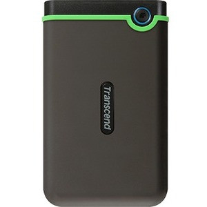 Transcend StoreJet 25M3 4 TB Portable Hard Drive - 2.5" External - Iron Gray - Desktop PC, Notebook Device Supported - USB 3.1 (Gen 1) (Fleet Network)