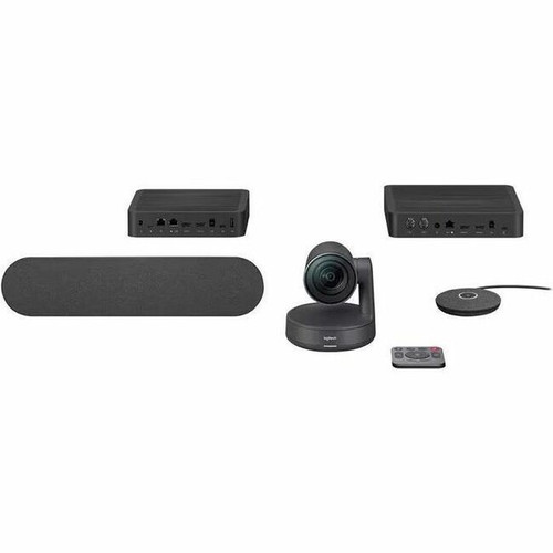 Lenovo Rally Video Conference Equipment - For Meeting Room, Video Conferencing - Medium/Large Room Size Supported - 3840 x 2160 Video (Fleet Network)