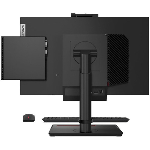 Lenovo 11JJ000JUS ThinkCentre M75q Gen 2 Tiny Desktop - AMD Ryzen 3 4350GE - 4 GB RAM - 1 TB HDD - Windows 10 Pro - Raven Black