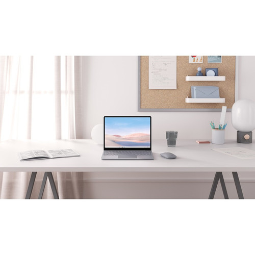 Microsoft 1ZY-00001 Surface Laptop Go 12. 4" Touchscreen Notebook - Intel Core i5-1035G1 Quad-Core - 8 GB RAM - 128 GB SSD - Platinum