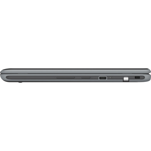 Asus C214MA-Q1R-CB Chromebook Flip 11. 6" Touchscreen HD Intel Celeron N4020 4GB RAM 32GB Flash Dark Gray