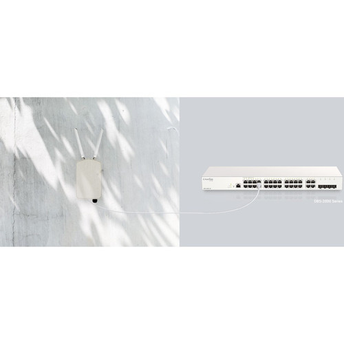 D-Link DBA-3621P Nuclias DBA-3620P AC1300 Wave 2 Outdoor Access Point - 802. 11ac - 1. 27 Gbit/s - Dual-Band - PoE - Wall/Pole Mountable