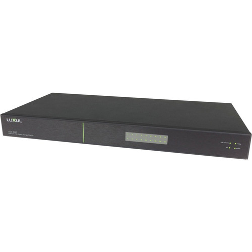 Vaddio EasyIP Switch - 14 Ports - Manageable - Gigabit Ethernet, Ethernet - 1000Base-T, 1000Base-X, 10Base-T - 3 Layer Supported - - 2 (Fleet Network)
