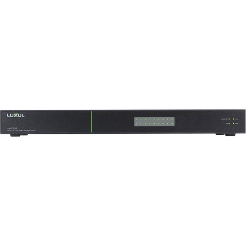 Vaddio EasyIP Switch - 14 Ports - Manageable - Gigabit Ethernet, Ethernet - 1000Base-T, 1000Base-X, 10Base-T - 3 Layer Supported - - 2 (999-11208-000)