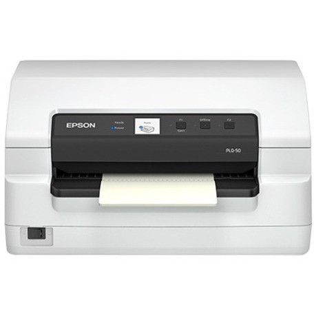 Epson PLQ-50 24-pin Dot Matrix Printer - Monochrome - Energy Star - 94 Column - 630 cps Mono - USB - Parallel - Serial - 128 KB Memory (Fleet Network)