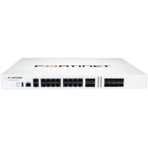 Fortinet FortiGate FG-201F Network Security/Firewall Appliance - 18 Port - 10/100/1000Base-T, 1000Base-X, 10GBase-X - 10 Gigabit - AES (Fleet Network)