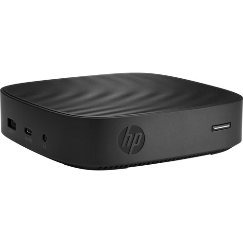 HP t430 Thin Client Celeron Dual-core (2 Core) - DDR4 SDRAM UHD Graphics 600 - Gigabit Ethernet - HP ThinPro - HDMI - DisplayPort - - (Fleet Network)
