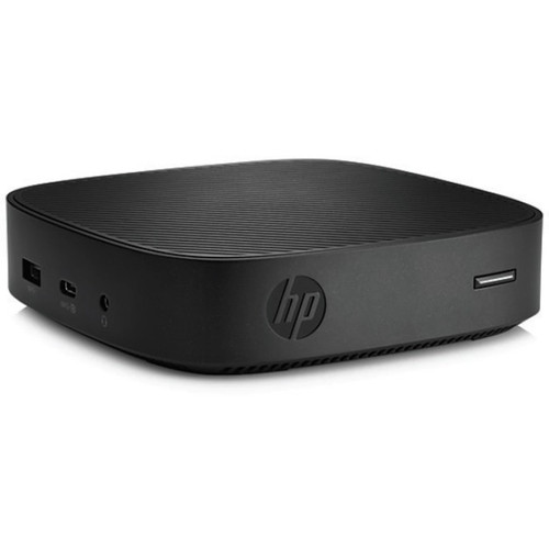 HP t430 Thin Client Celeron Dual-core (2 Core) - DDR4 SDRAM UHD Graphics 600 - Gigabit Ethernet - HP Smart Zero - HDMI - DisplayPort - (Fleet Network)